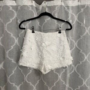 NWOT LPA The Label Thadeo Shorts in White